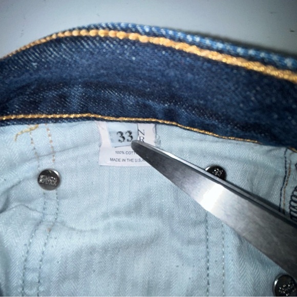 Simon Spurr resin rinse jeans men’s size 33 - Picture 9 of 10